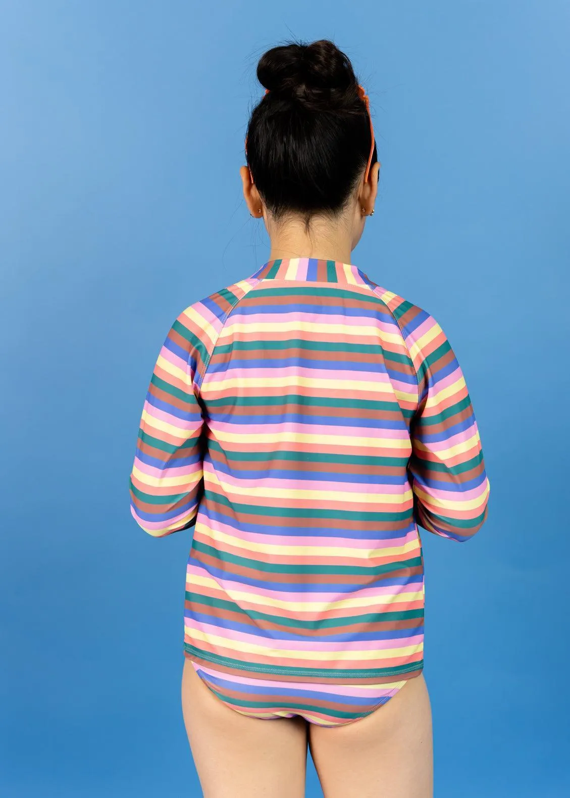 Retro Stripe | Youth Rashguard Top (Unisex)