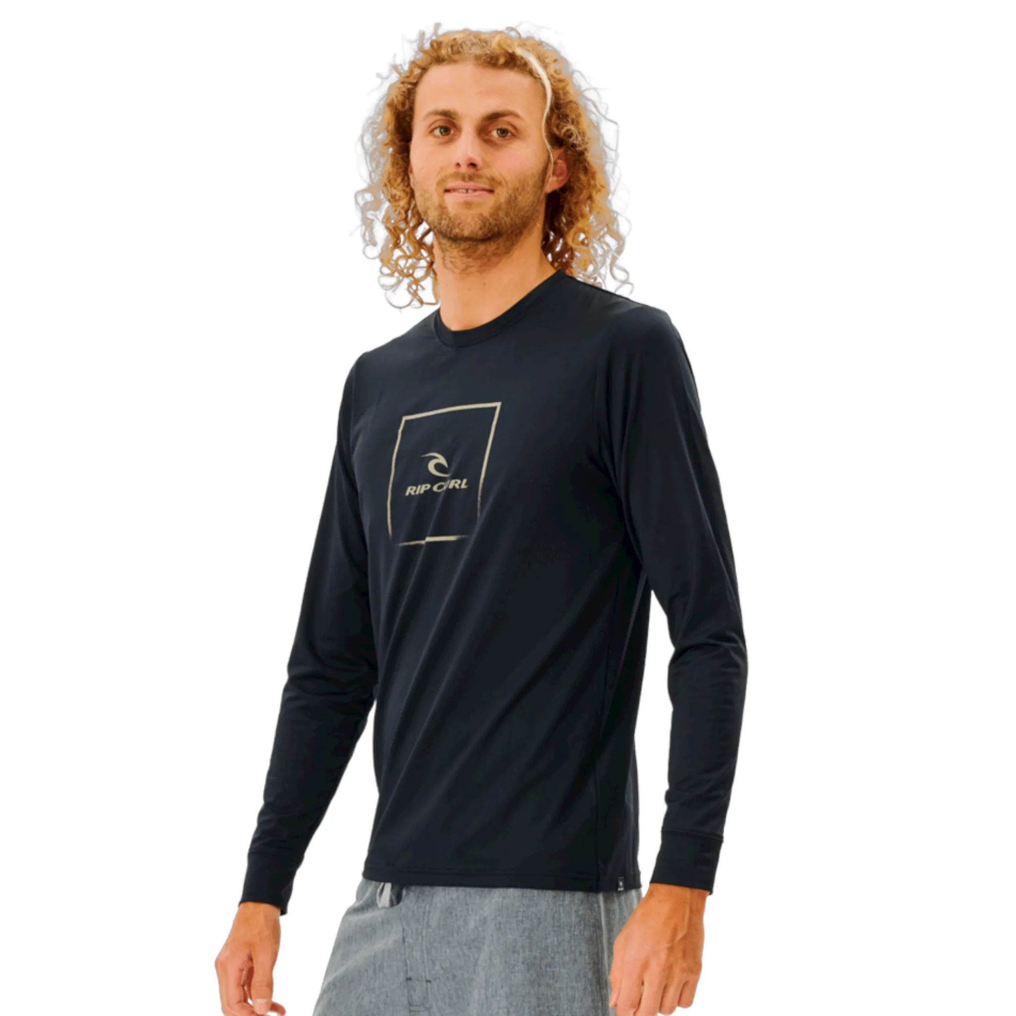 Rip Curl Corp Icon Long Sleeve UV Rashguard