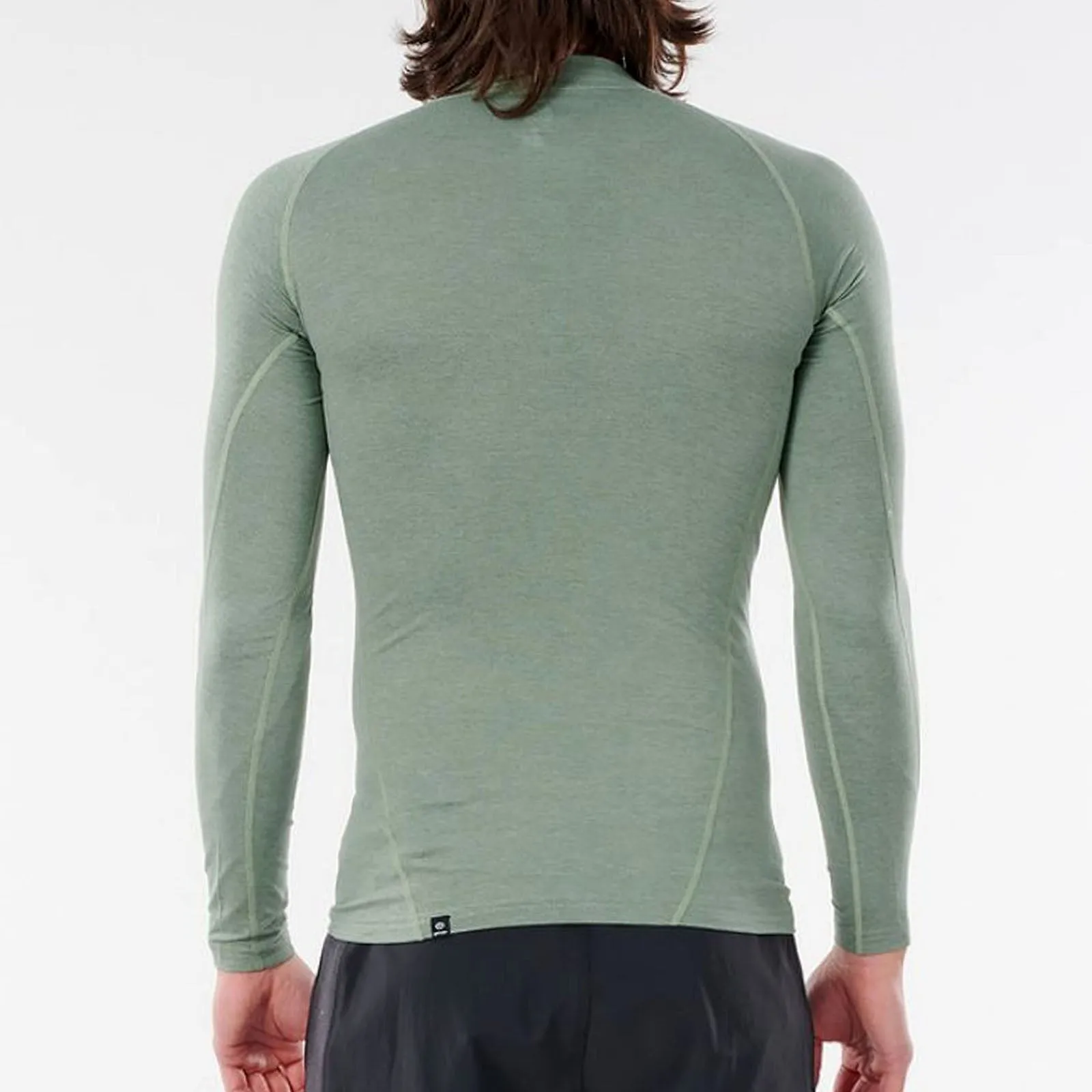 Rip Curl Mens Dawn Patrol Perf Long Sleeve UV Protect T-Shirt Rash Vest