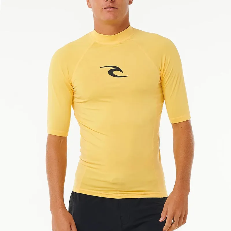 Ripcurl Waves UPF Perf Short Sleeve Rash Vest
