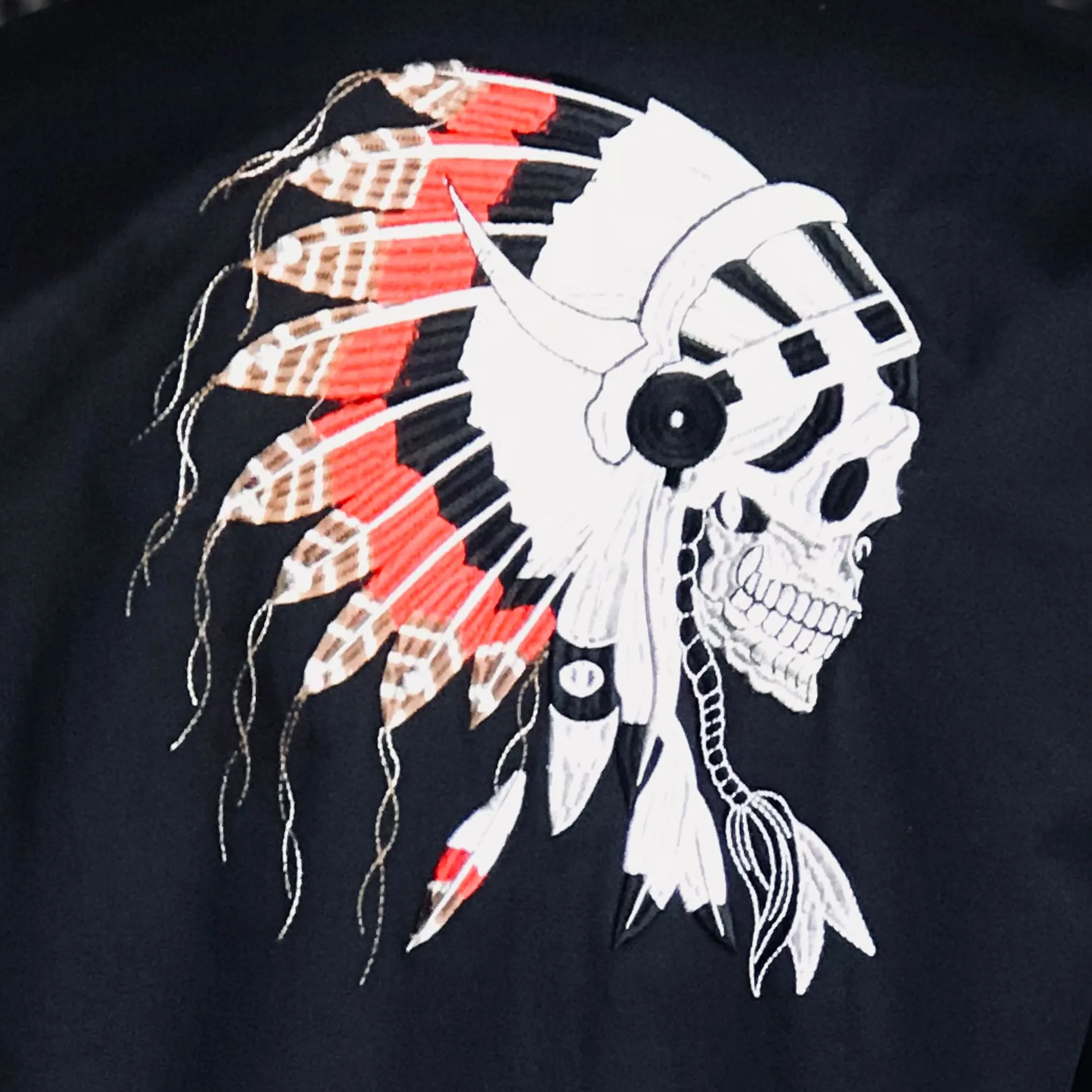 Cooling Mesh Lining Rockmount Mens Black 100% Cotton Chief Skull Western L/S Shirt