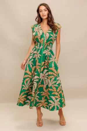 Ruby Tropical Maxi Dress Versatile Layering Comfortable Silhouette Trendy midi dress Ruby Tropical Maxi Dress