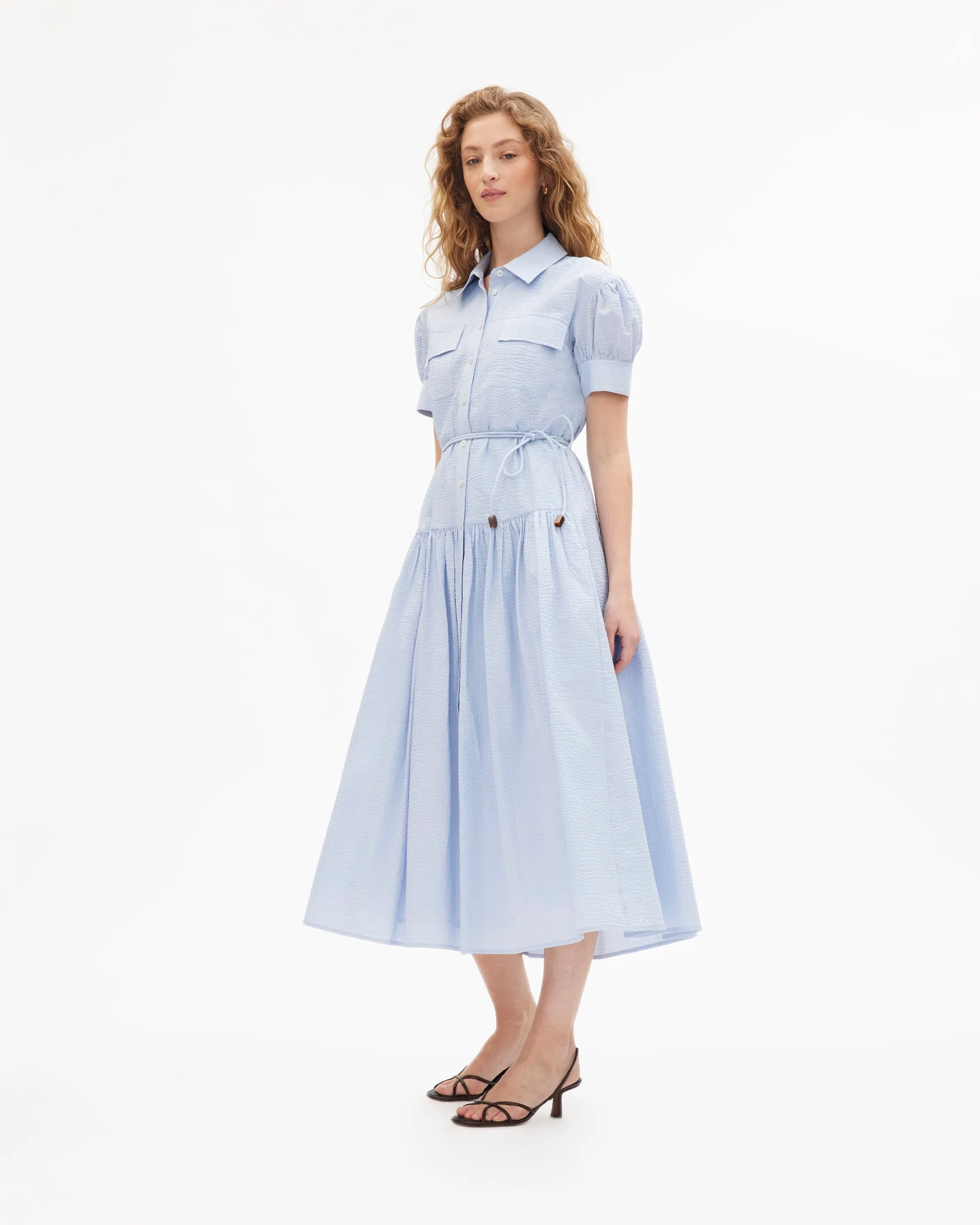 Color Glow Simple Flow Carrington Dress