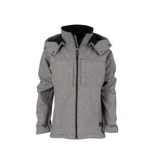 Rugged Pattern STS Ranchwear Womens Weston Heather Gray Poly/Spandex Softshell Jacket All weather Relaxed Basics STS Ranchwear Womens Weston Heather Gray Poly/Spandex Softshell Jacket