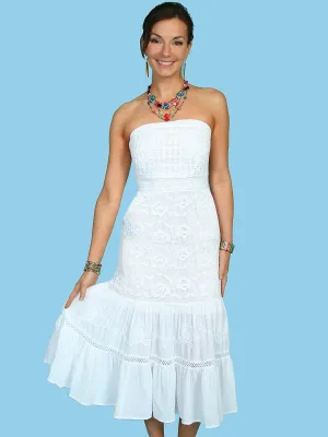 Rugged Style Scully Womens White 100% Cotton Tube Top S/L Dress Scully Womens White 100% Cotton Tube Top S/L Dress Spring Mood Outdoor Enthusiast Formal