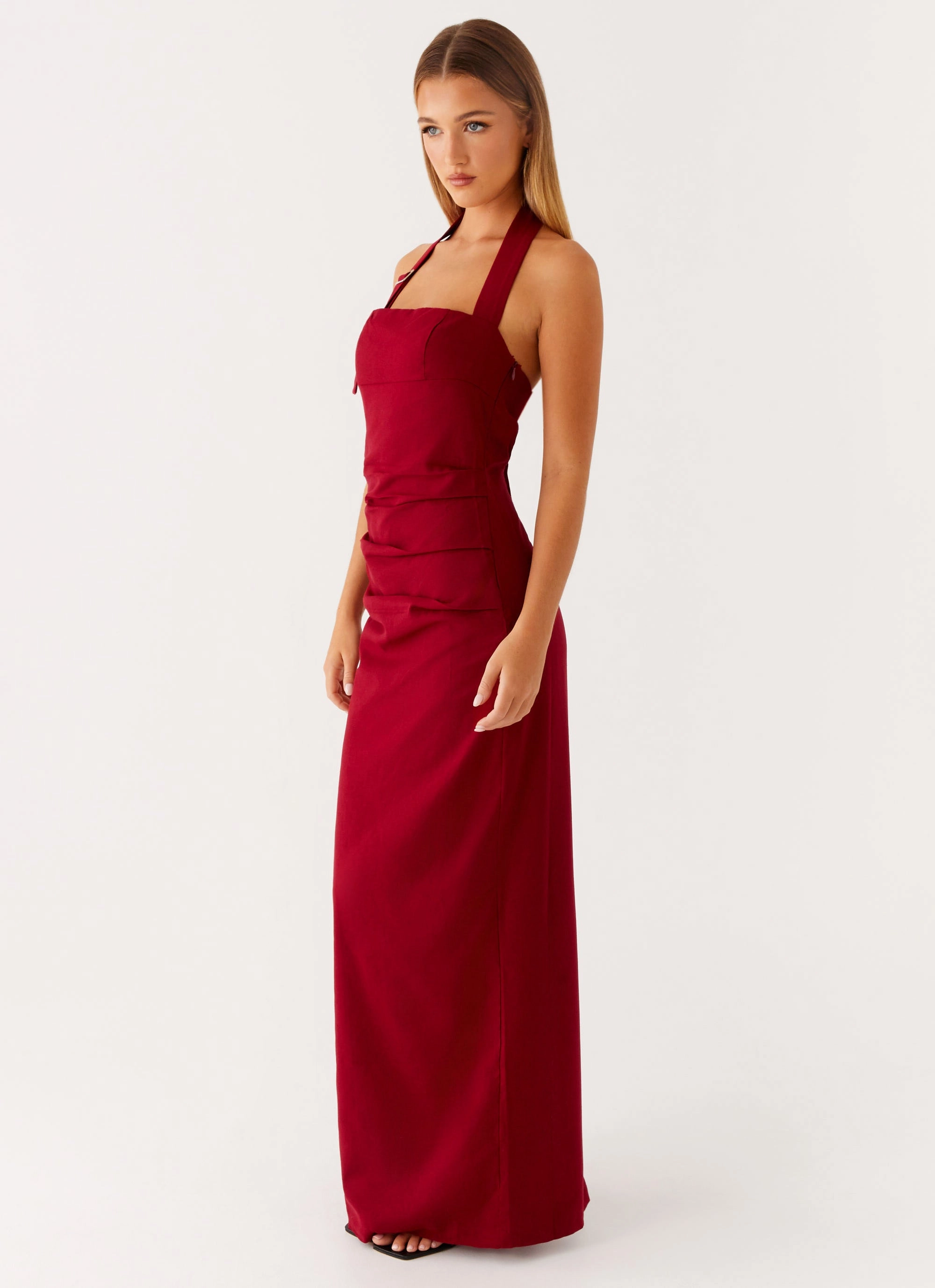 Natural Flow Rumour Has it Maxi Dress - Red