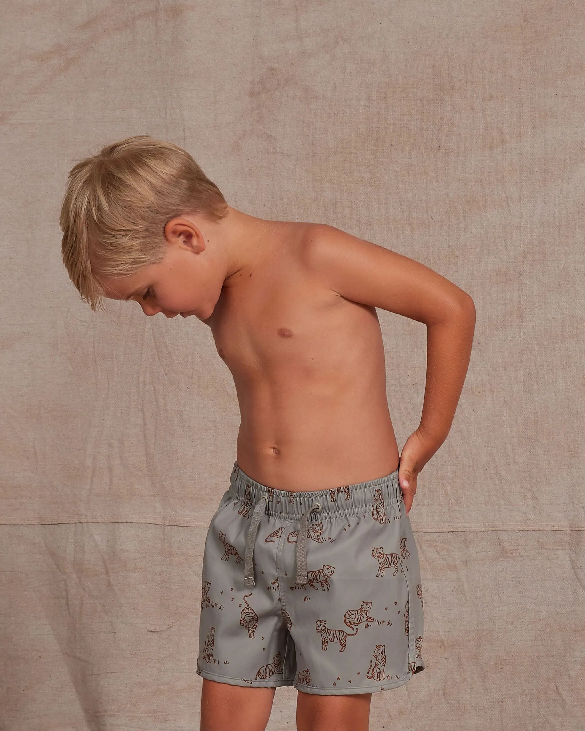 Rylee   Cru Swim Trunk - Pool Tigers