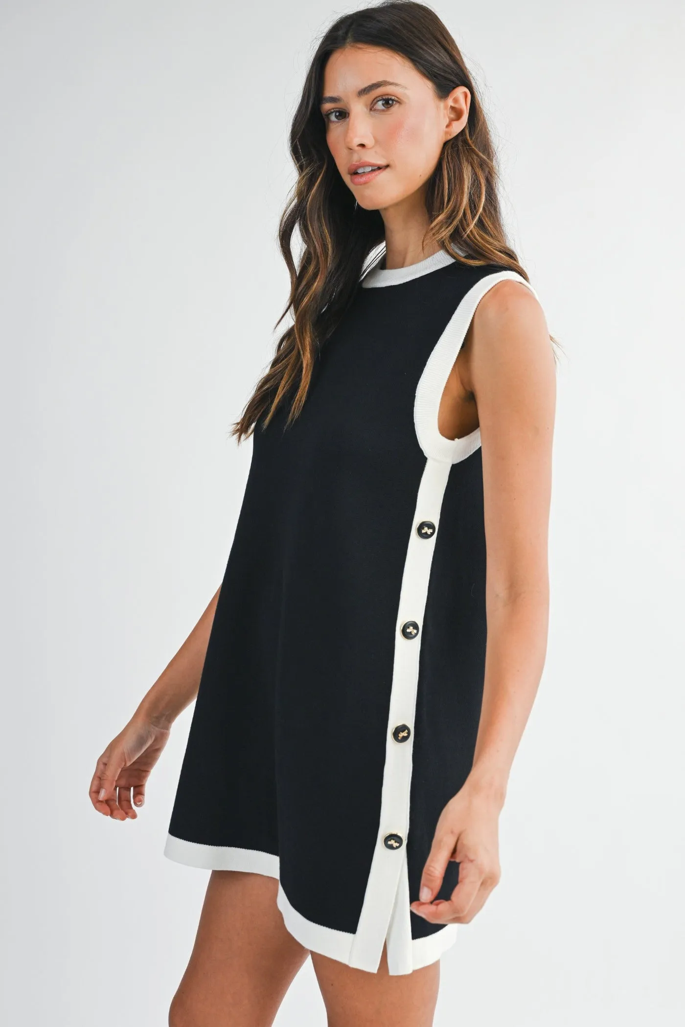 SALLY BLACK MINI DRESS Wardrobe-Staple