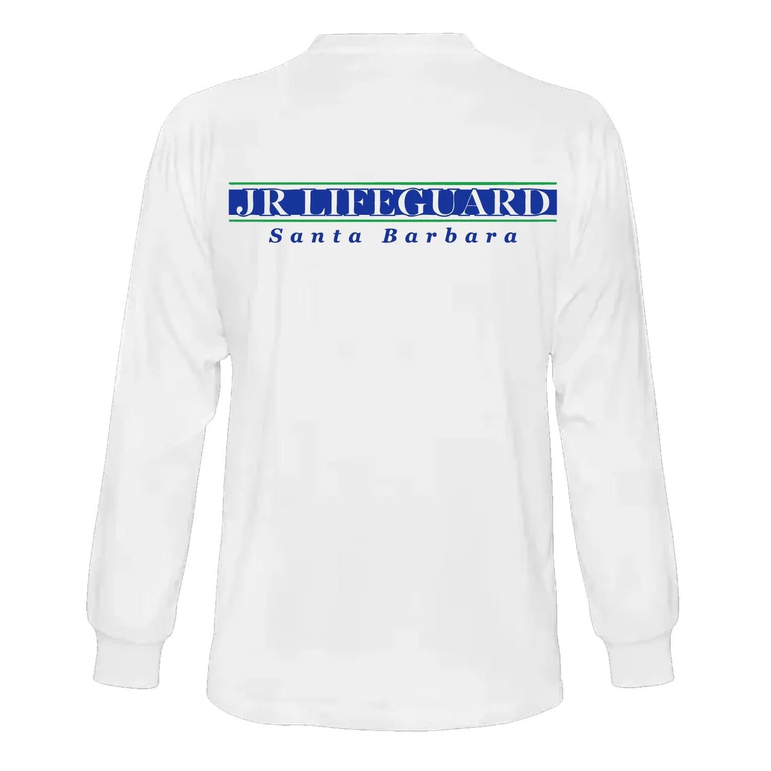 Santa Barbara Junior Guards Long Sleeve T-Shirt Uniform -White