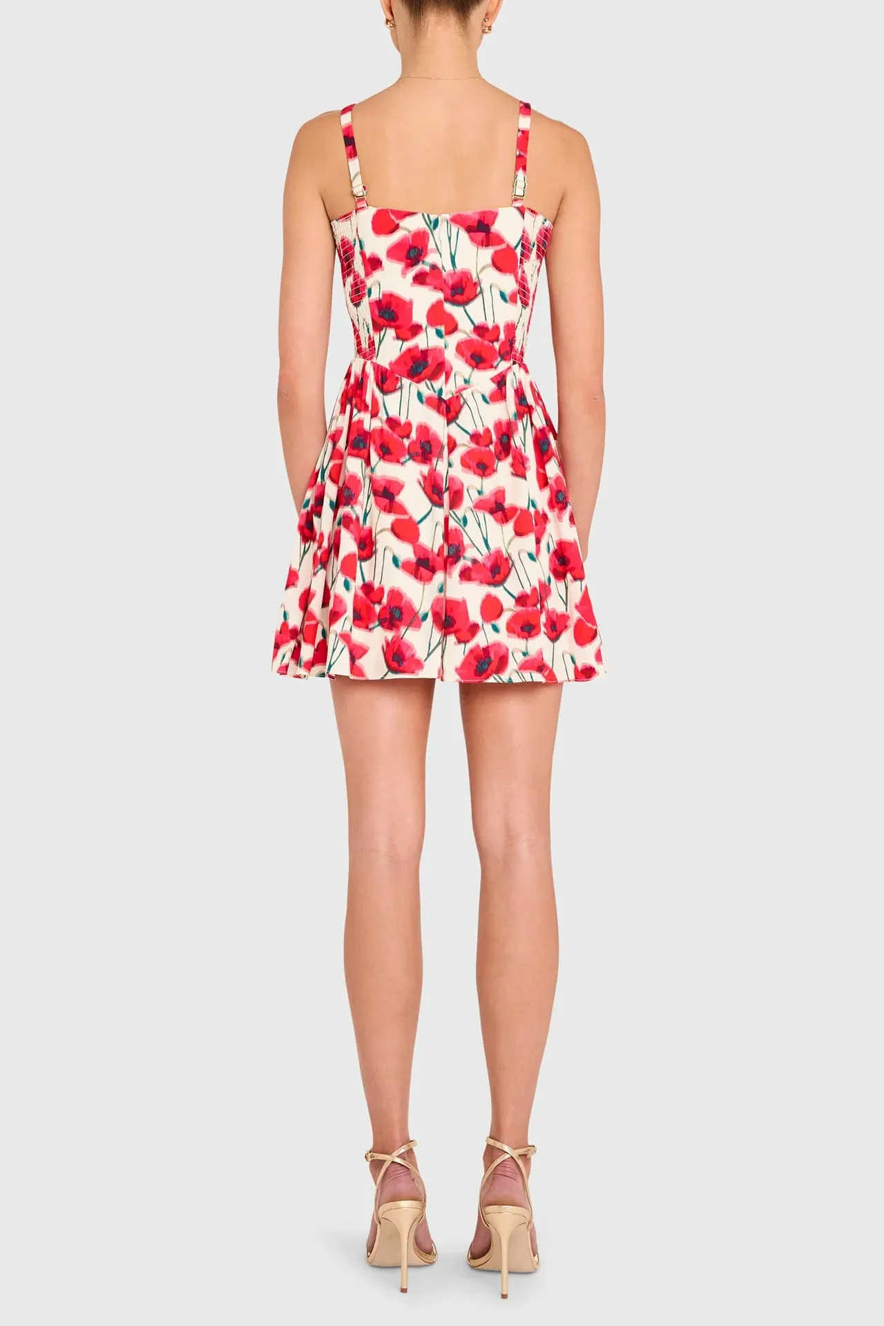 Sarabeth Dress in Poppy Field Nature Glow