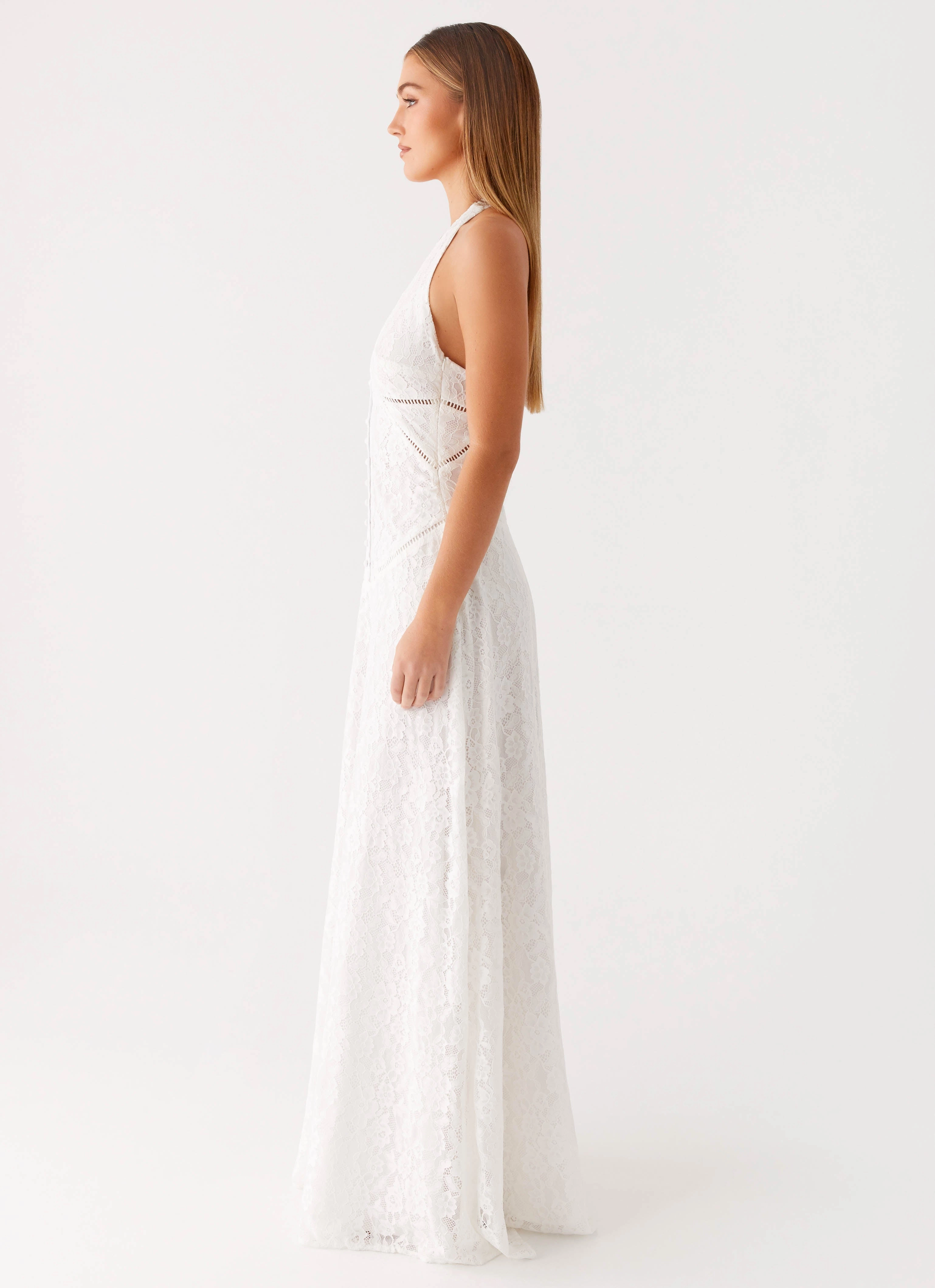 Ember Valley Maxi Dress - Ivory Cozy Flex Sophisticated Edge