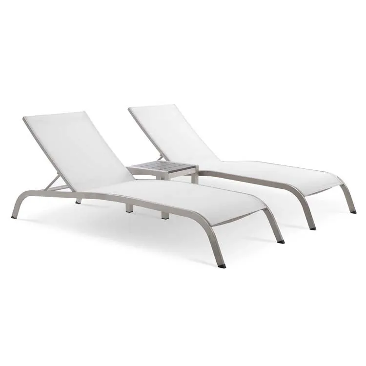 Savannah Three-Piece Outdoor Patio Mesh Set