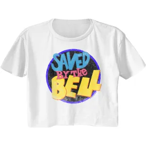 Saved By The Bell Sbtb Logo Women's Festival Cali Crop