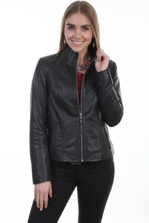 Scully Womens Black Lamb Lightweight Jacket Base Fit Scully Womens Black Lamb Lightweight Jacket Outfit Staple