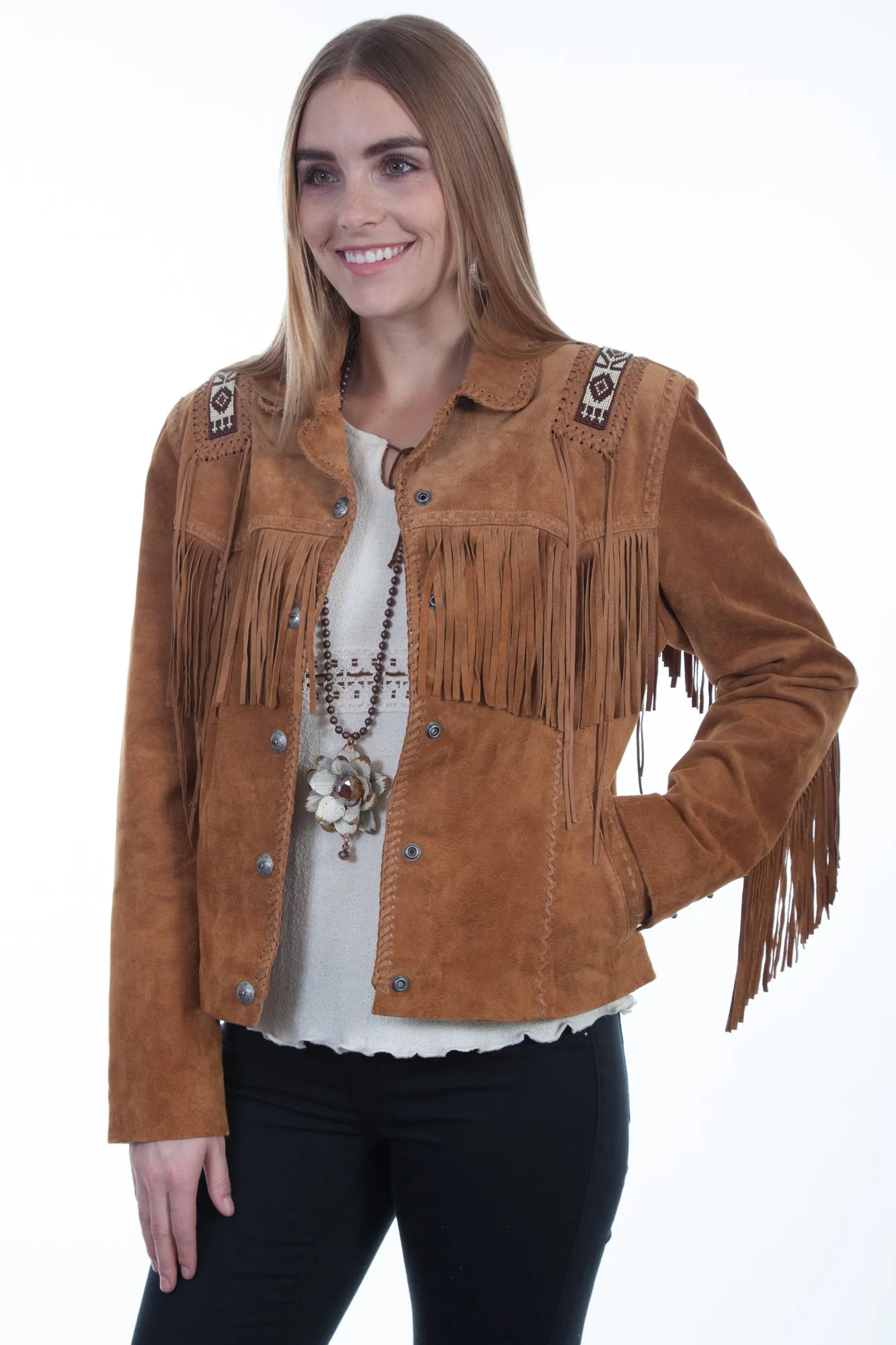 school outfit Street Mood Scully Womens Bourbon Boar Suede Laced Jacket