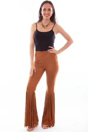 Scully Womens Brown Polyester Snakeskin Bell Pants Essential Fit Relaxed Comfort Everyday Outdoor Enthusiast Vibrant Scully Womens Brown Polyester Snakeskin Bell Pants