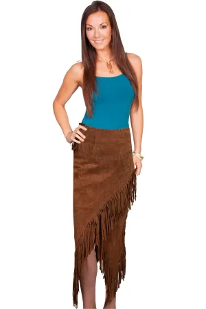 Scully Womens Cinnamon Suede Long Skirt XXL Move Friendly Scully Womens Cinnamon Suede Long Skirt XXL Fresh Attire Flat Lock Stitching