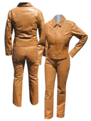 Scully Womens Saddle Tan Leather Formal Pants Casual Profile Scully Womens Saddle Tan Leather Formal Pants Simple Attire Fashion Uniform