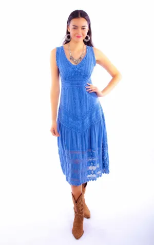 Scully Womens Soutache Cantina Light Blue 100% Cotton S/L Dress XS Everyday Essentials Scully Womens Soutache Cantina Light Blue 100% Cotton S/L Dress XS Yearlong Fit Earthy Modern Minimalist Office Wear