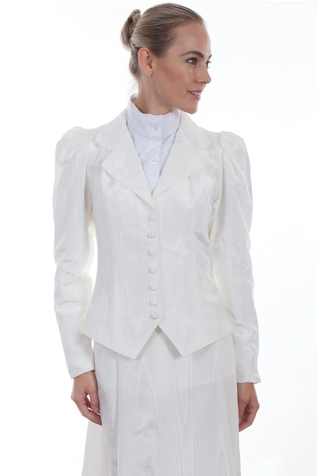 Scully Womens Natural Cotton Blend 19th Century Jacket City Approved