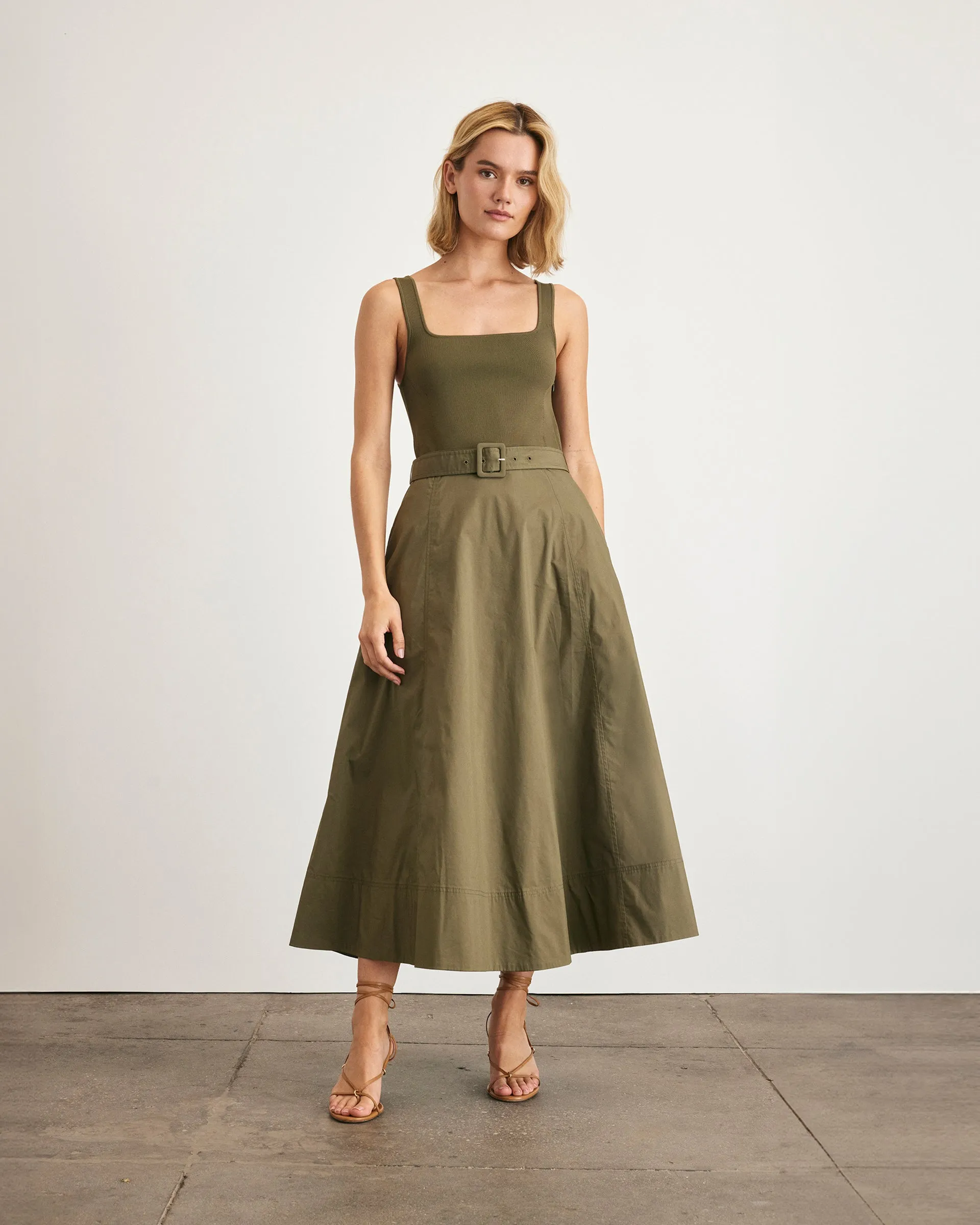 Clean Comfort City Layers Carmen Dress