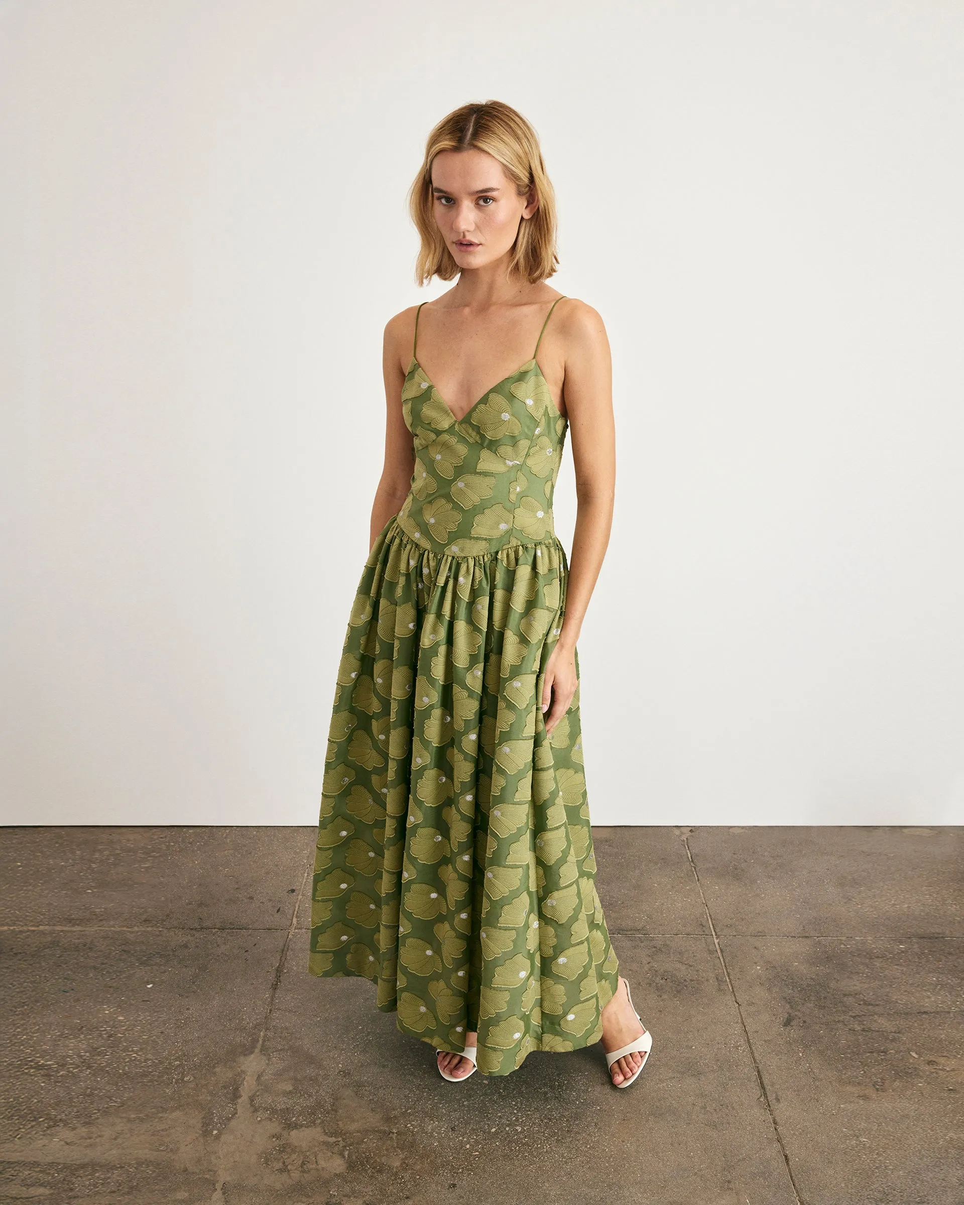 garden wedding effortless grace Serena Dress