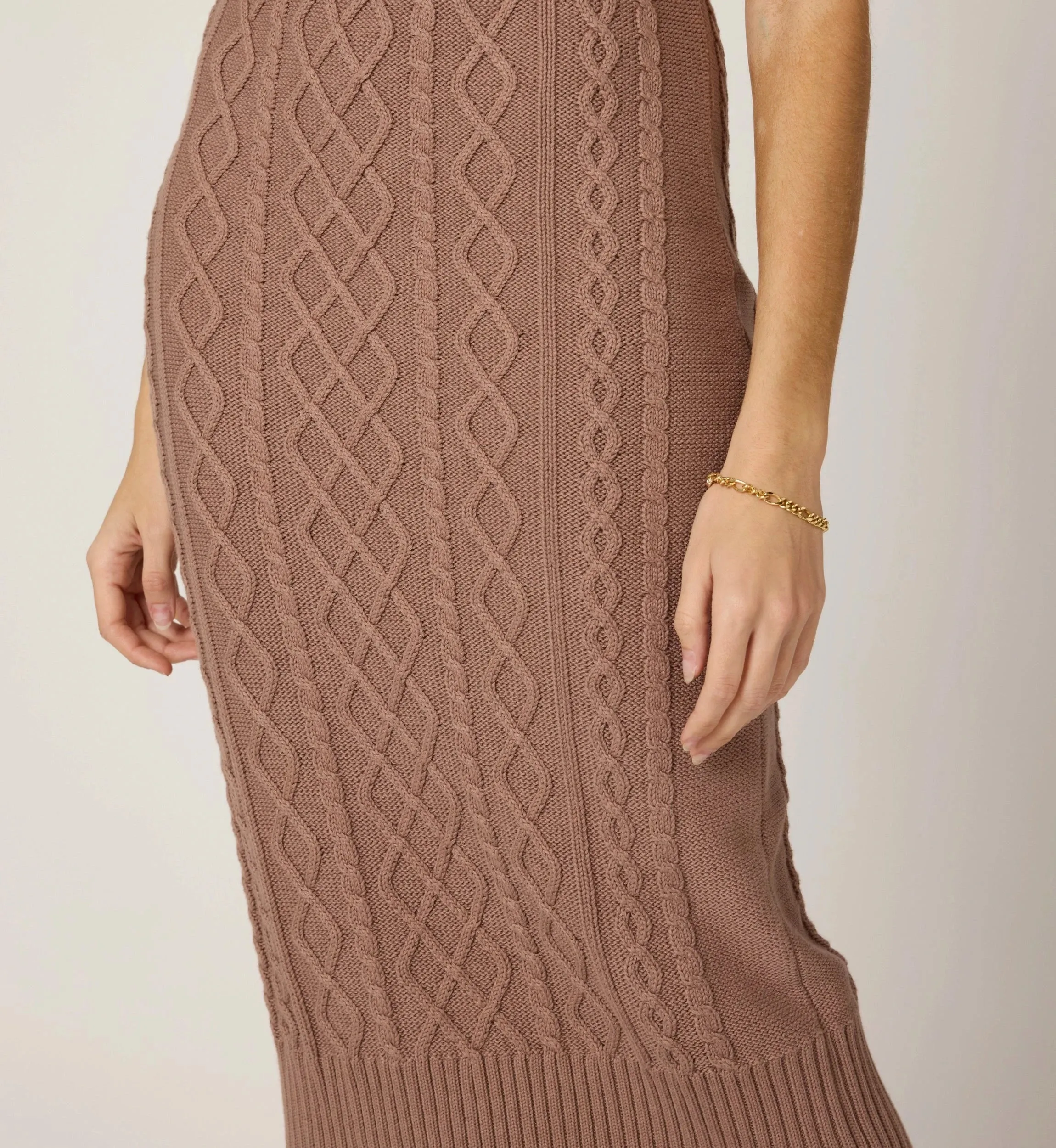 Shana Midi Dress | Woodrose French Vibe Versatile-Style