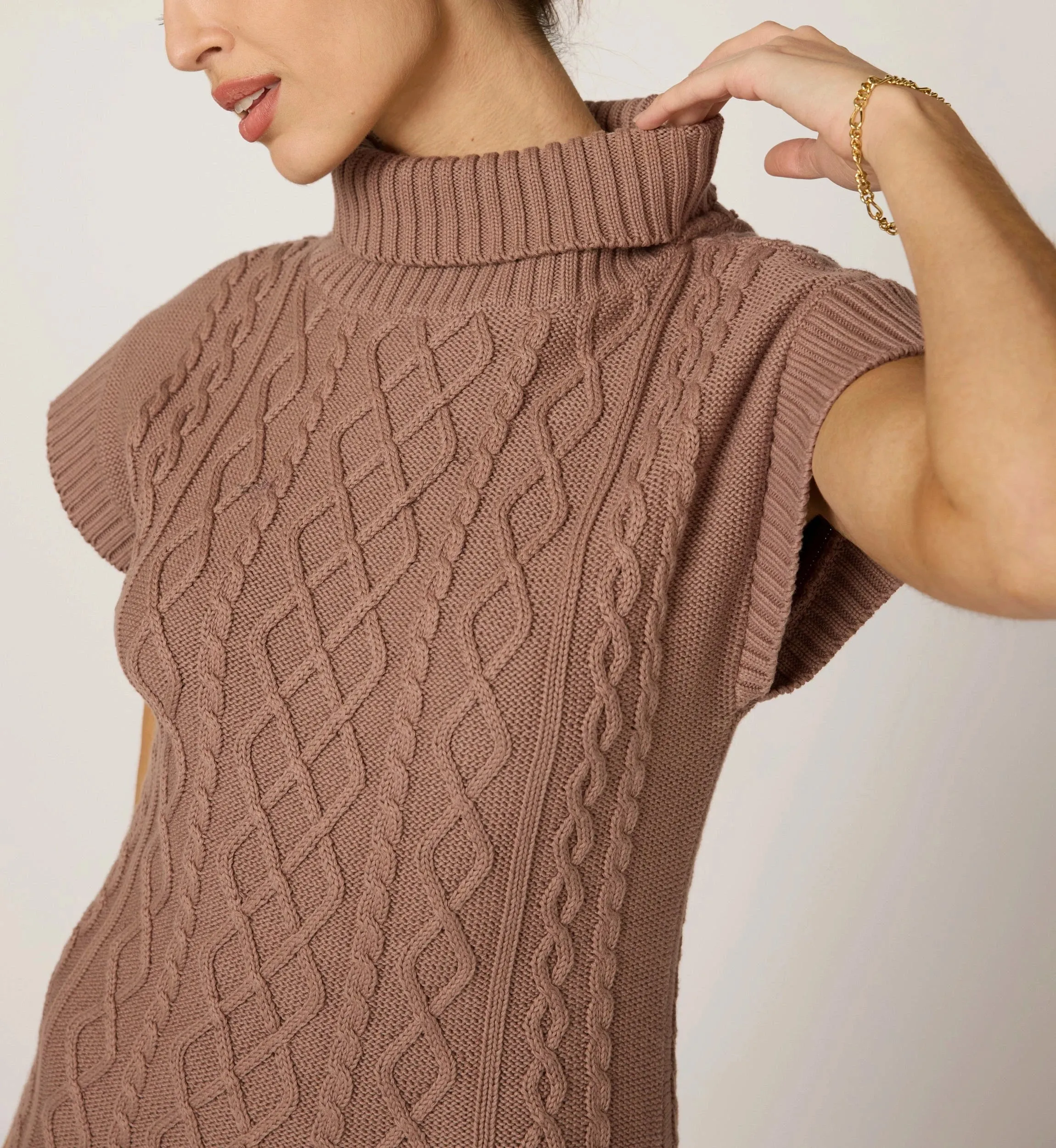 Shana Midi Dress | Woodrose Walkable Flow classic waist