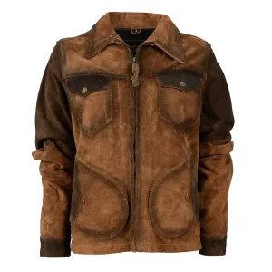 Sharp Edge STS Ranchwear Womens The Avery Rusty Nail Suede Leather Jacket Street Mood STS Ranchwear Womens The Avery Rusty Nail Suede Leather Jacket