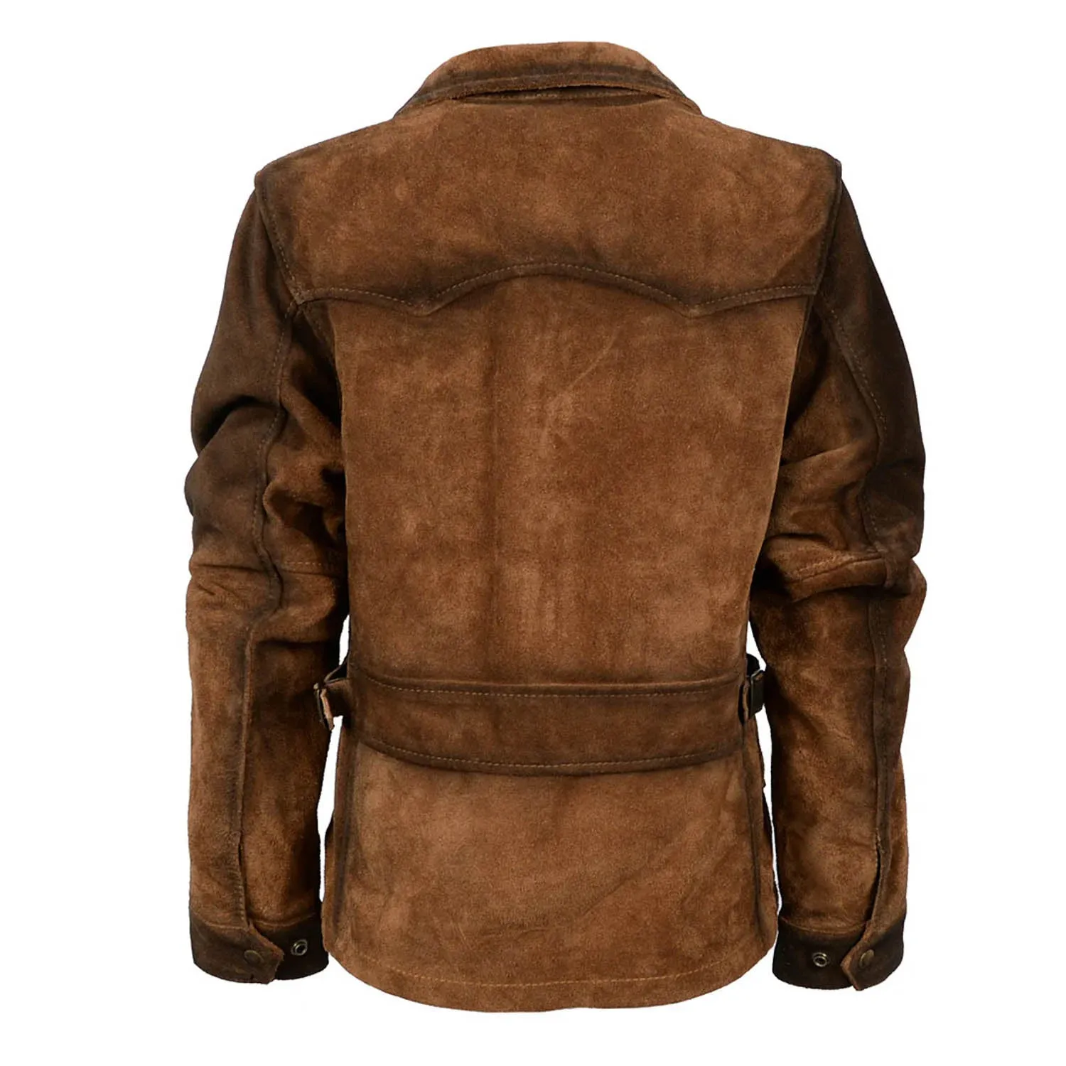 STS Ranchwear Womens The Avery Rusty Nail Suede Leather Jacket Trendy Fit