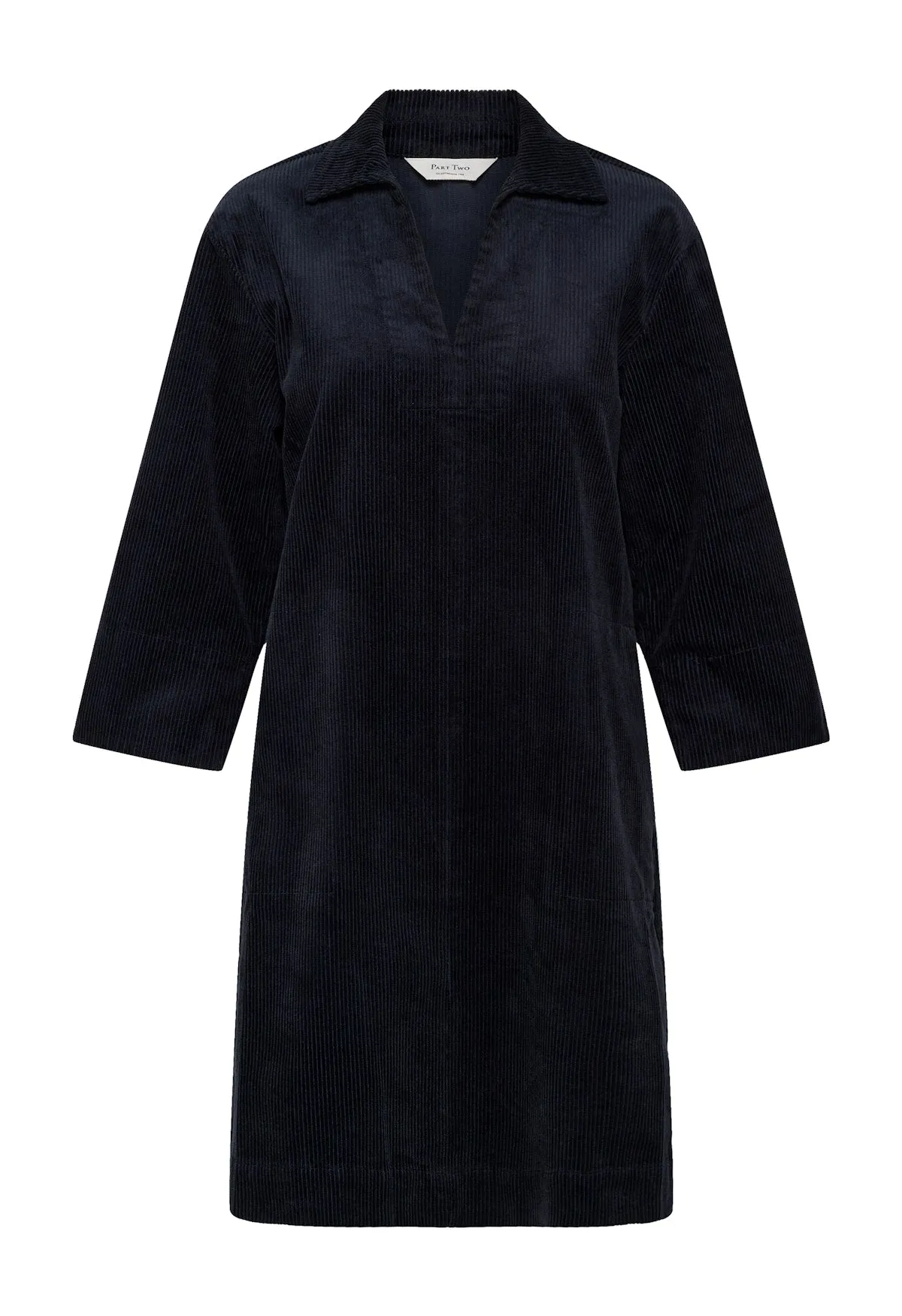 Airy Weave Smart Lines SHARRI CORD DRESS