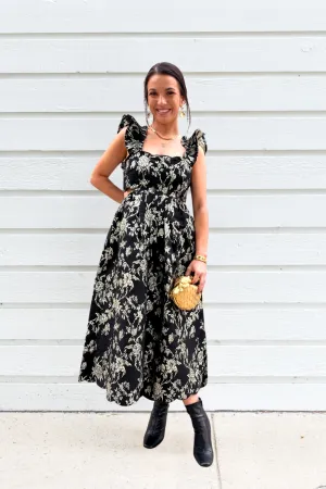 Sheath Cut MARLEY MIDI DRESS MARLEY MIDI DRESS Comfortable fit for outings