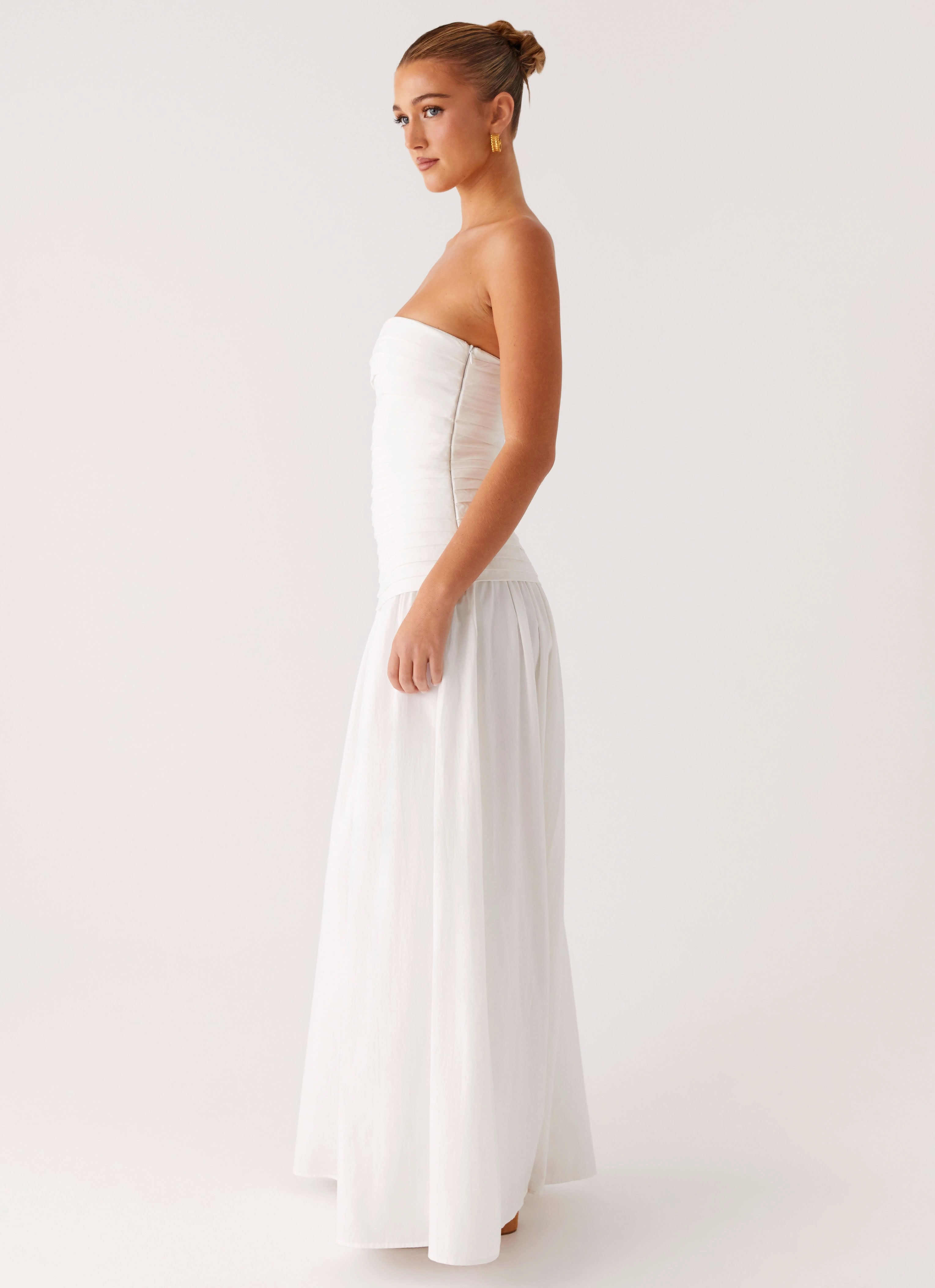 Tyrah Maxi Dress - White Cool Finish All Purpose