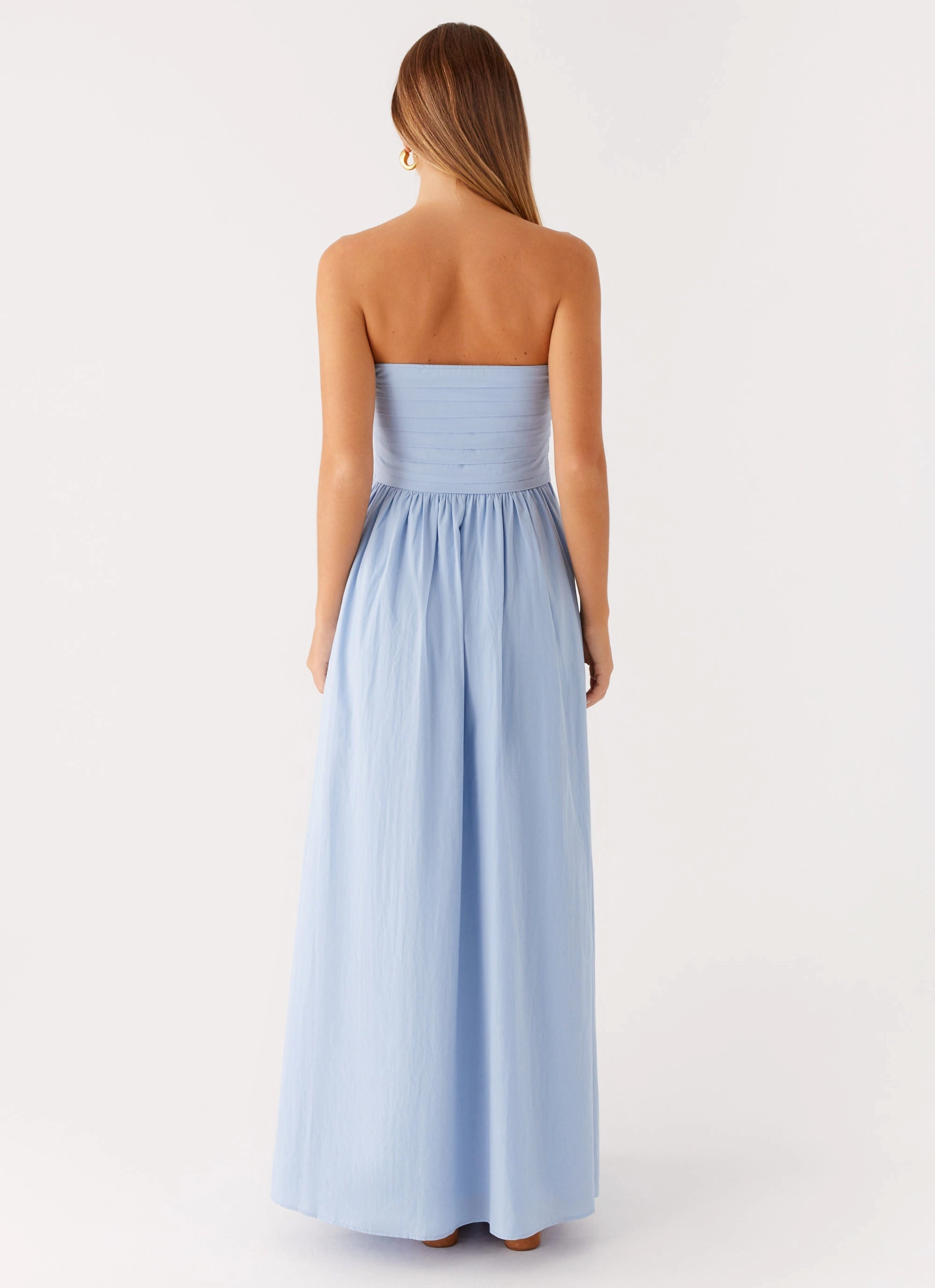 Casual Elegance Tamia Maxi Dress - Blue