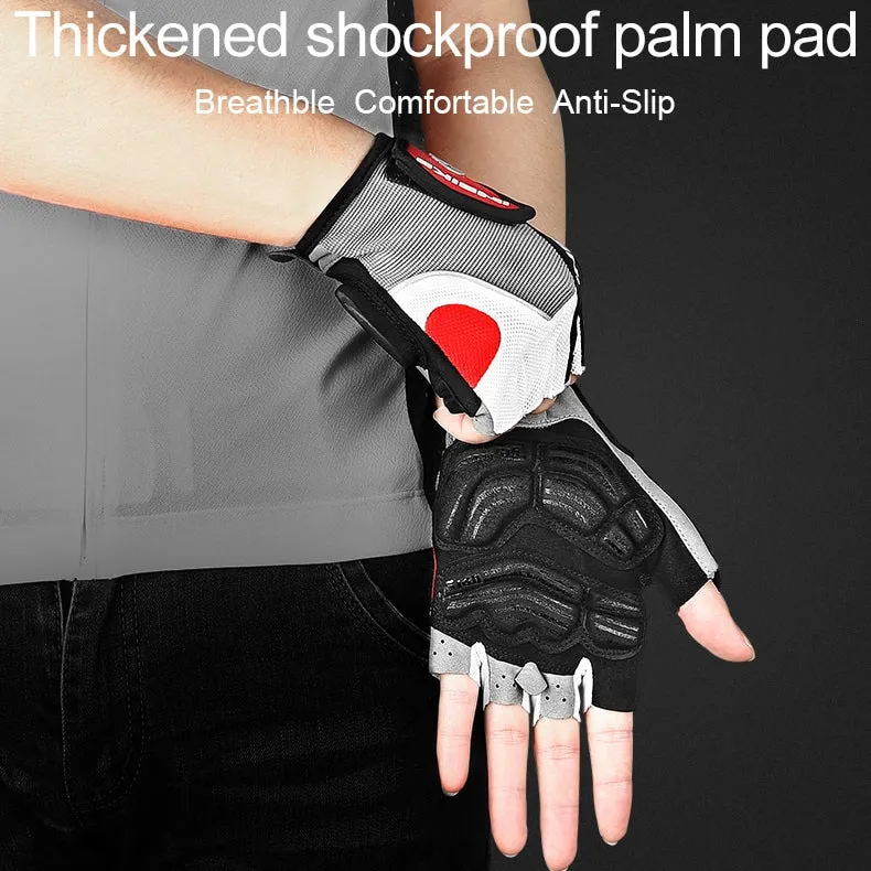 Shockproof Gel Cycling Gym Workout Gloves