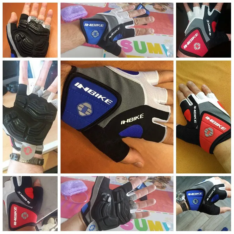 Shockproof Gel Cycling Gym Workout Gloves