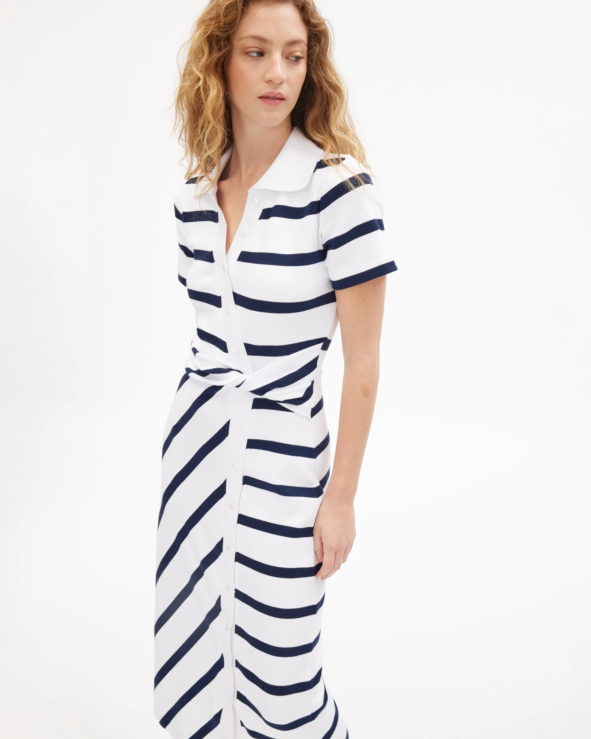 Short Sleeve Ellicot Dress Urban Style