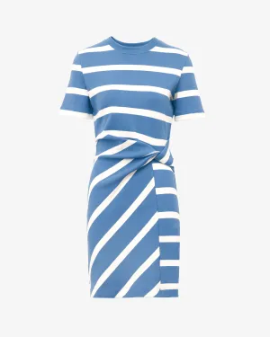 Short Striped Cody Dress Opera Night Shiny surface Short Striped Cody Dress
