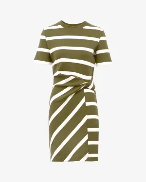 Short Striped Cody Dress Versatile Look Soft Colorway Villa Mood Short Striped Cody Dress