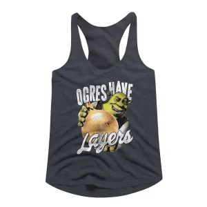 Shrek Layers Women's Racerback