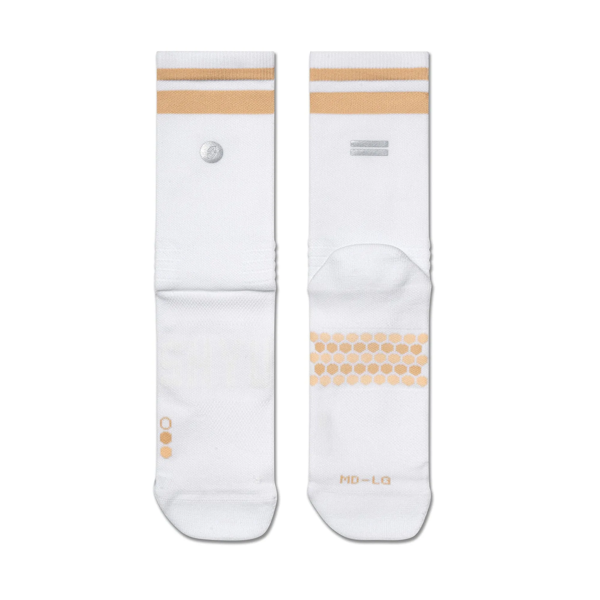 Shyu Racing Sock - White | Oat | Oat