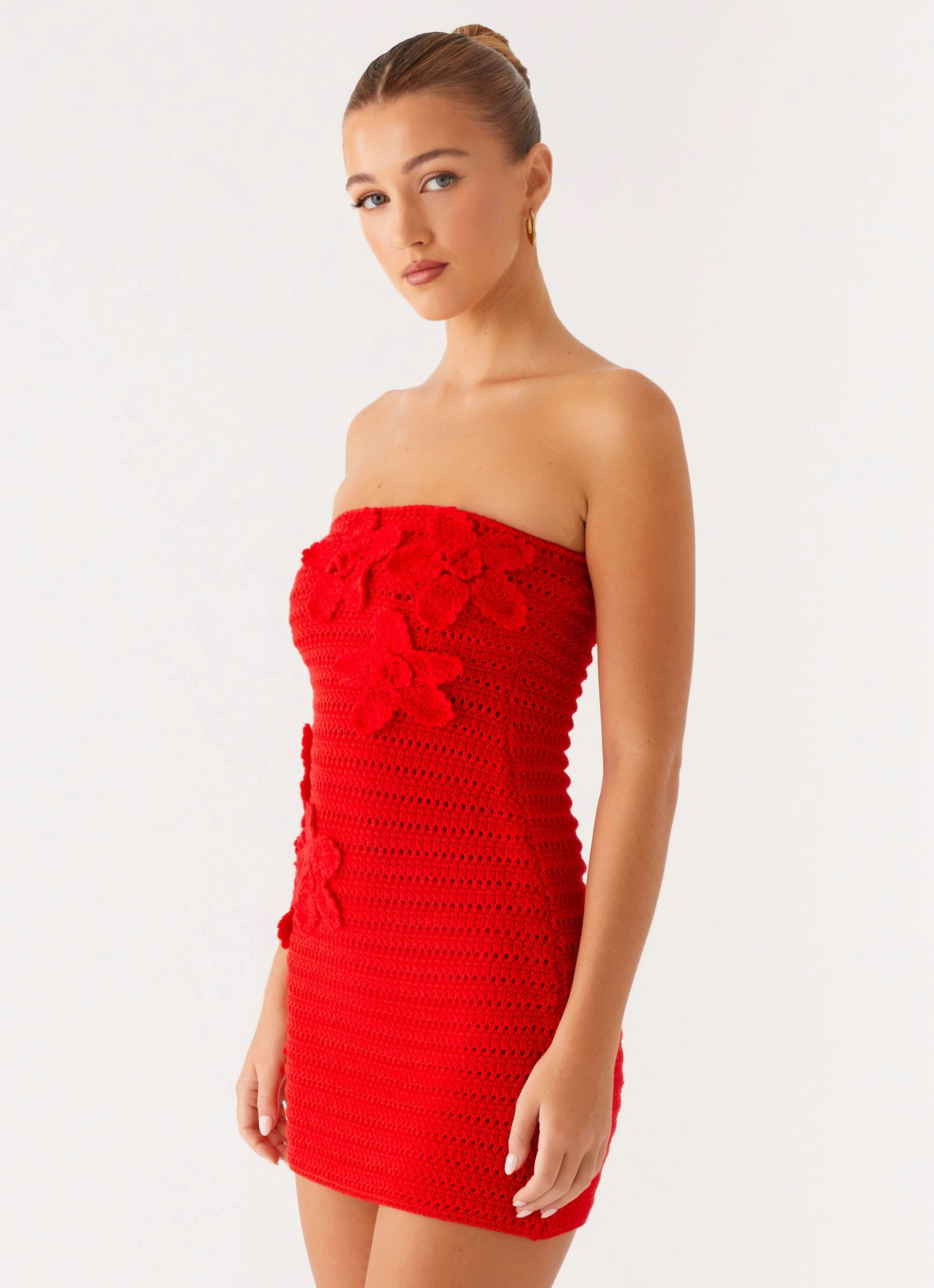 Sicily Mini Dress - Red Influencer-Style