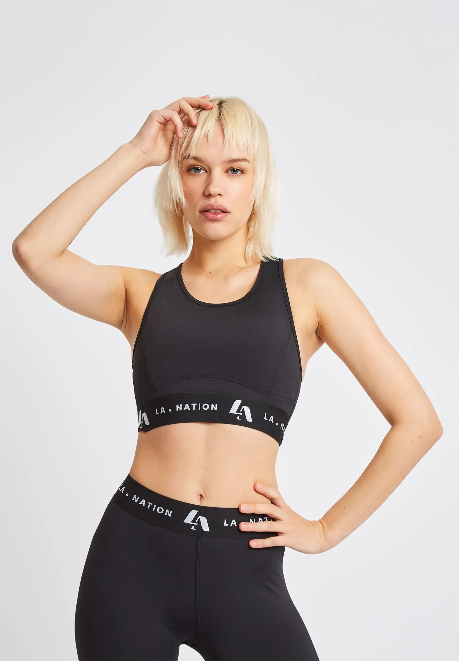 Signature Padded Sports Bra Multi-Pack: Black Blue