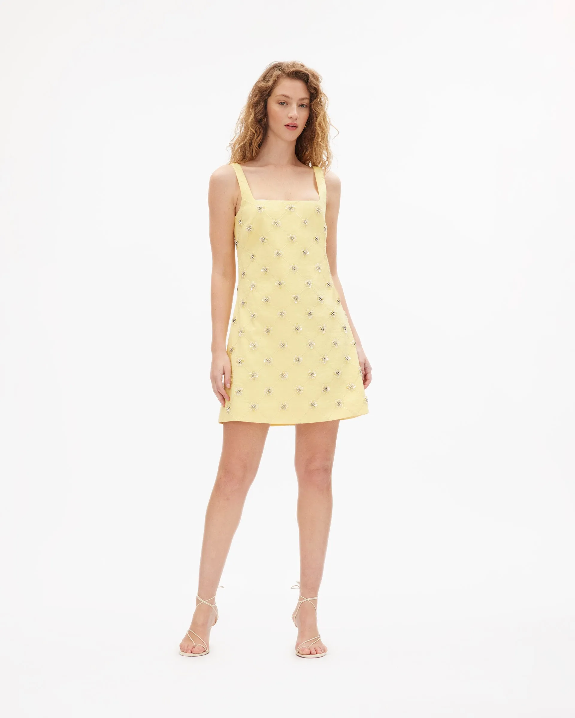 Barton Dress Flowing Layers Modern Waist