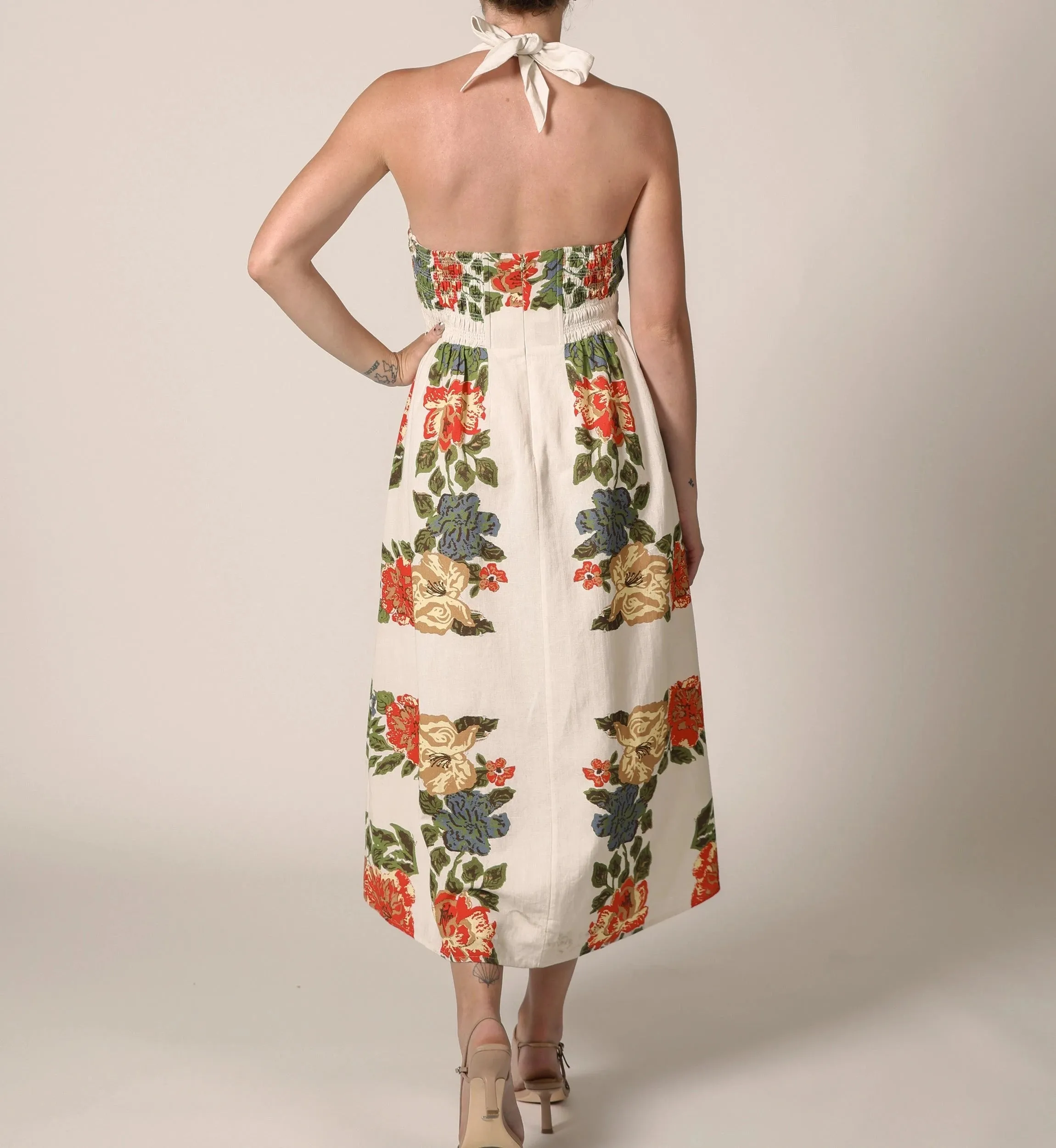 Elegant Flow Milly Midi Dress | Juliet