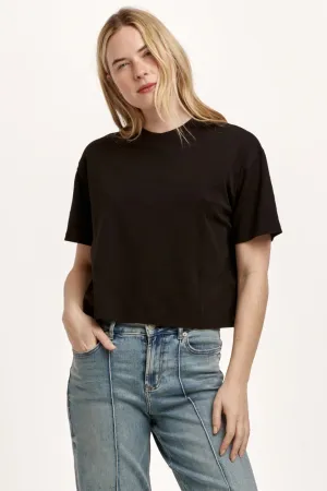 Simple - yet - stylish - elegant Maddox Jersey Tee - Black Maddox Jersey Tee - Black Travel Trend Look comfortable option