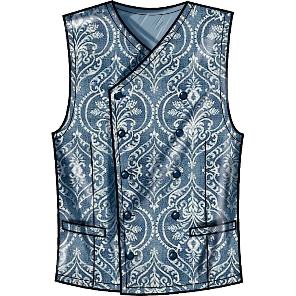 Simplicity Sewing Pattern S9457 Men's Vests