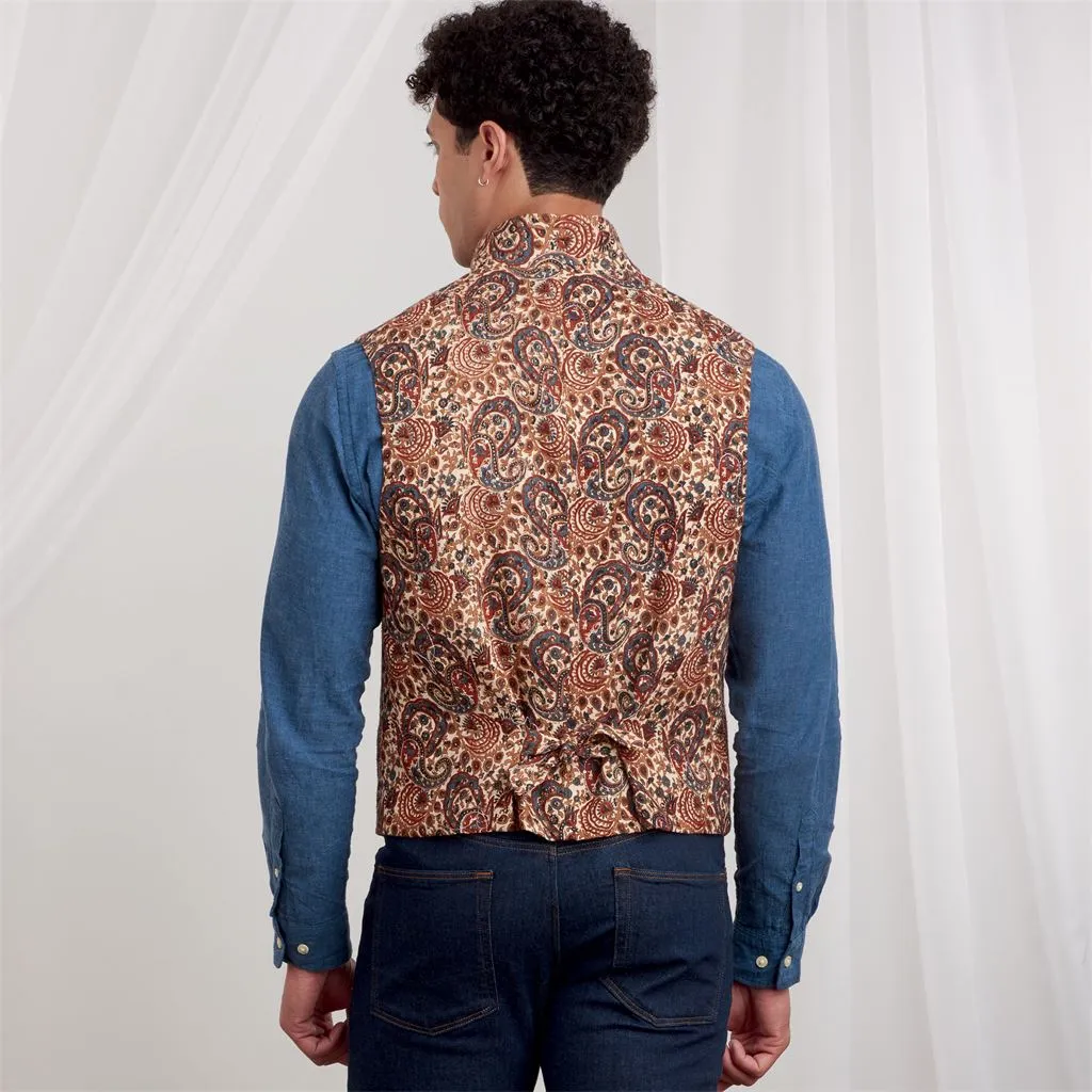 Simplicity Sewing Pattern S9457 Men's Vests