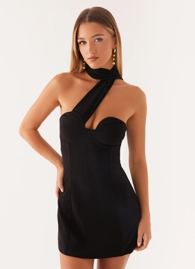 Sirena Mini Dress - Black Ultimate Comfort Sirena Mini Dress - Black Minimal Tone