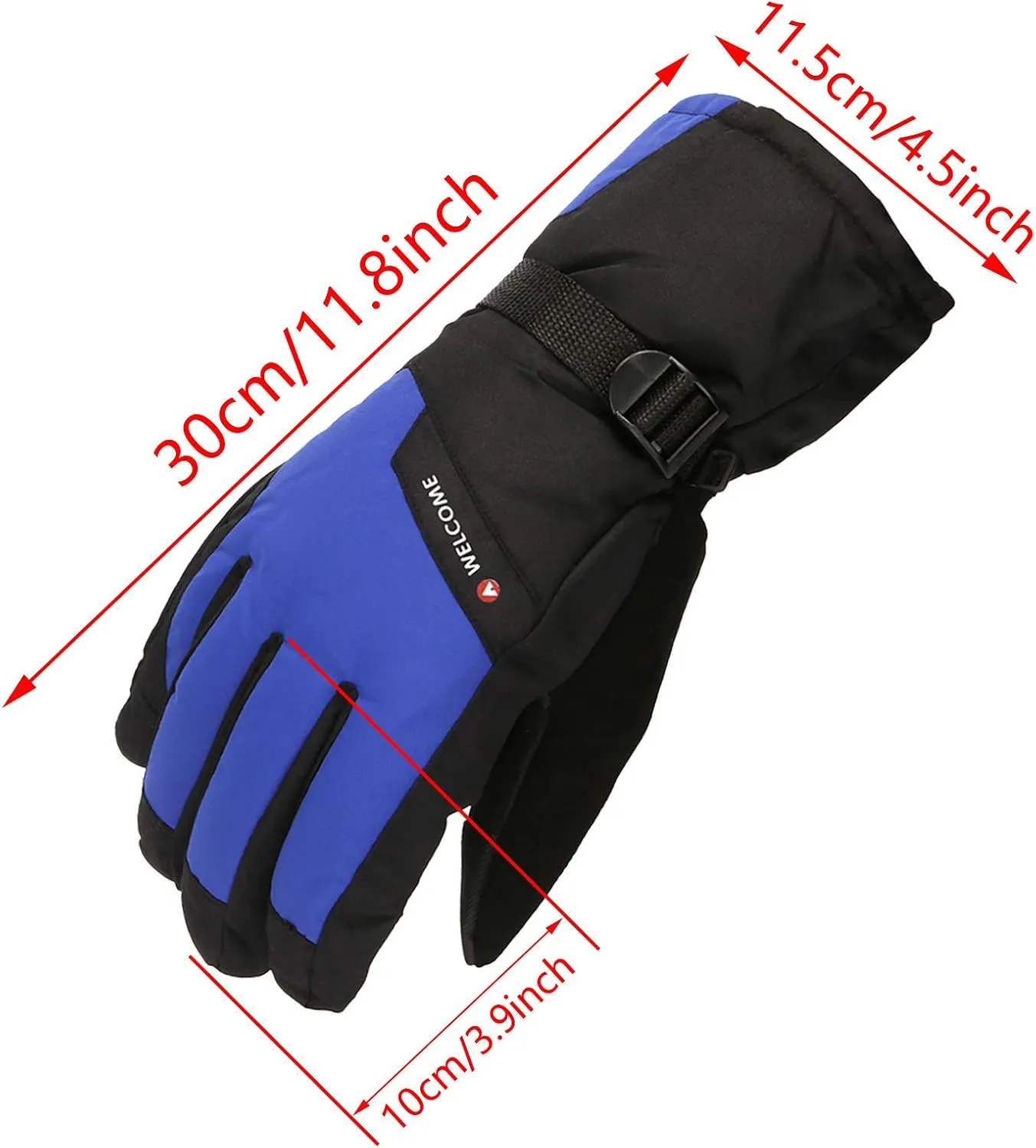 Ski Snow Gloves for Men Women Men's Skiing Snowboarding Mitten Windproof Winter Mittens Thermal Snowboard Glove